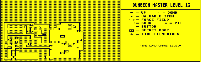 Map: Level 13